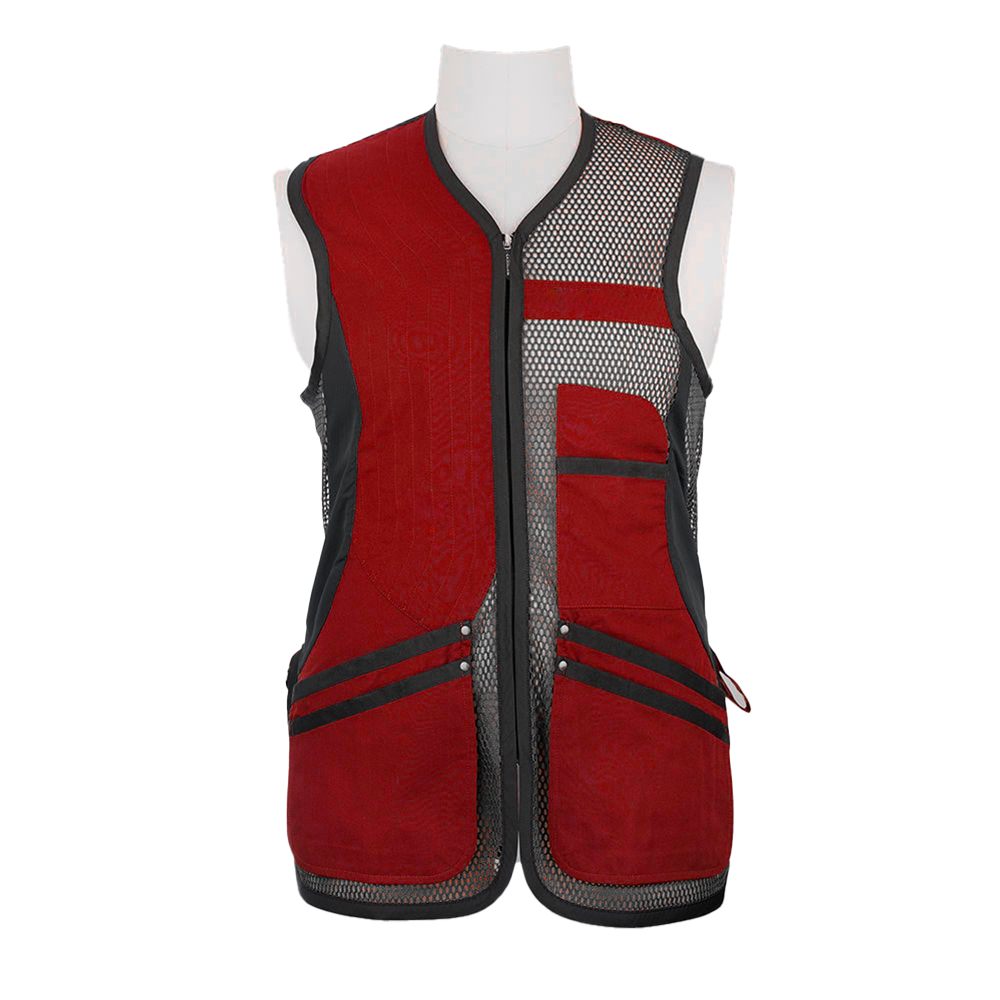 Private label shooting vests — trap, skeet and field