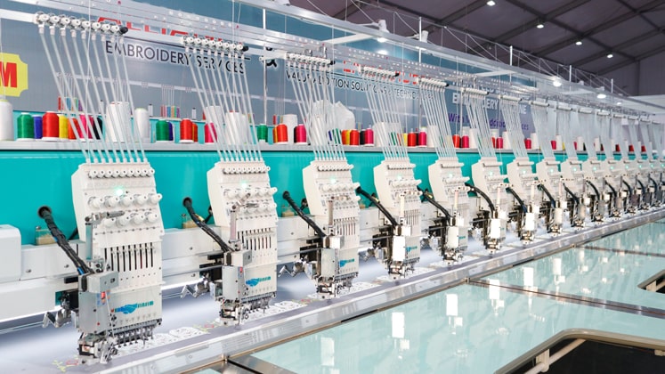 Embroidery unit