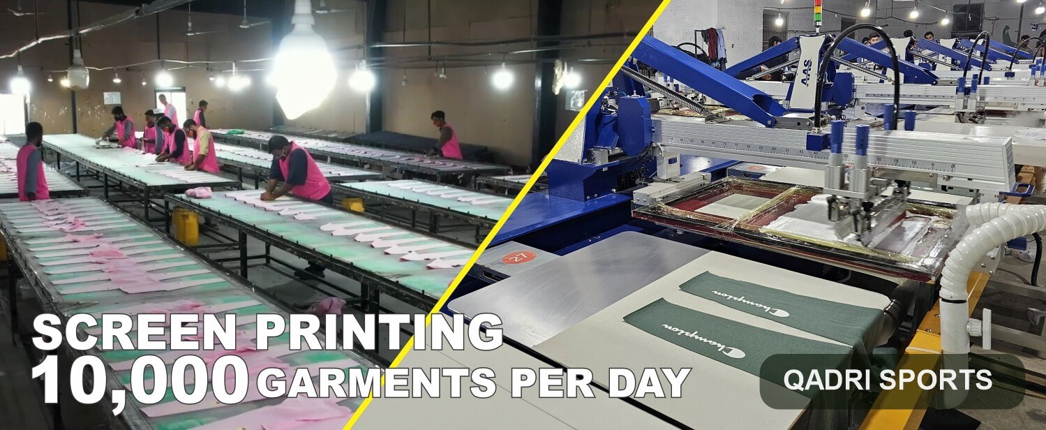Screen Printing — Qadri Sports factory