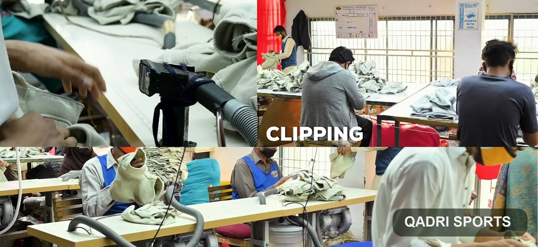 Clipping & Trimming — Qadri Sports factory
