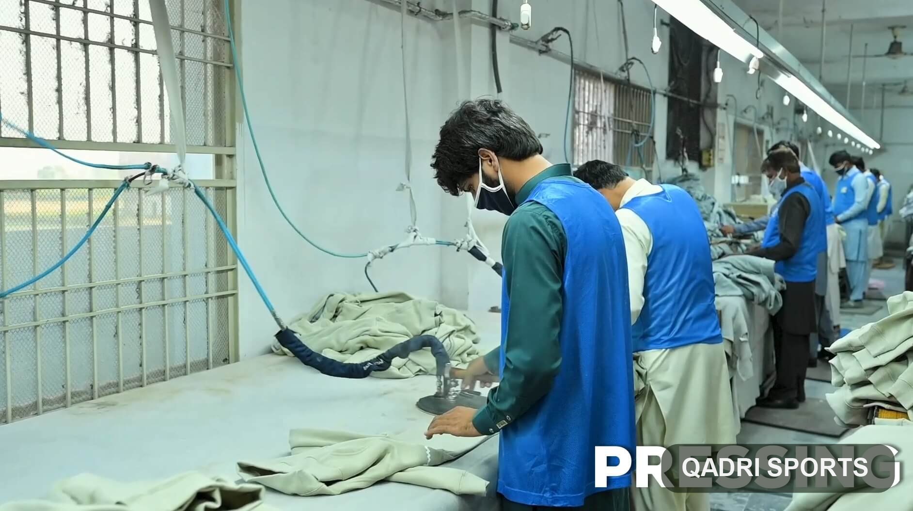 Pressing & Finishing — Qadri Sports factory