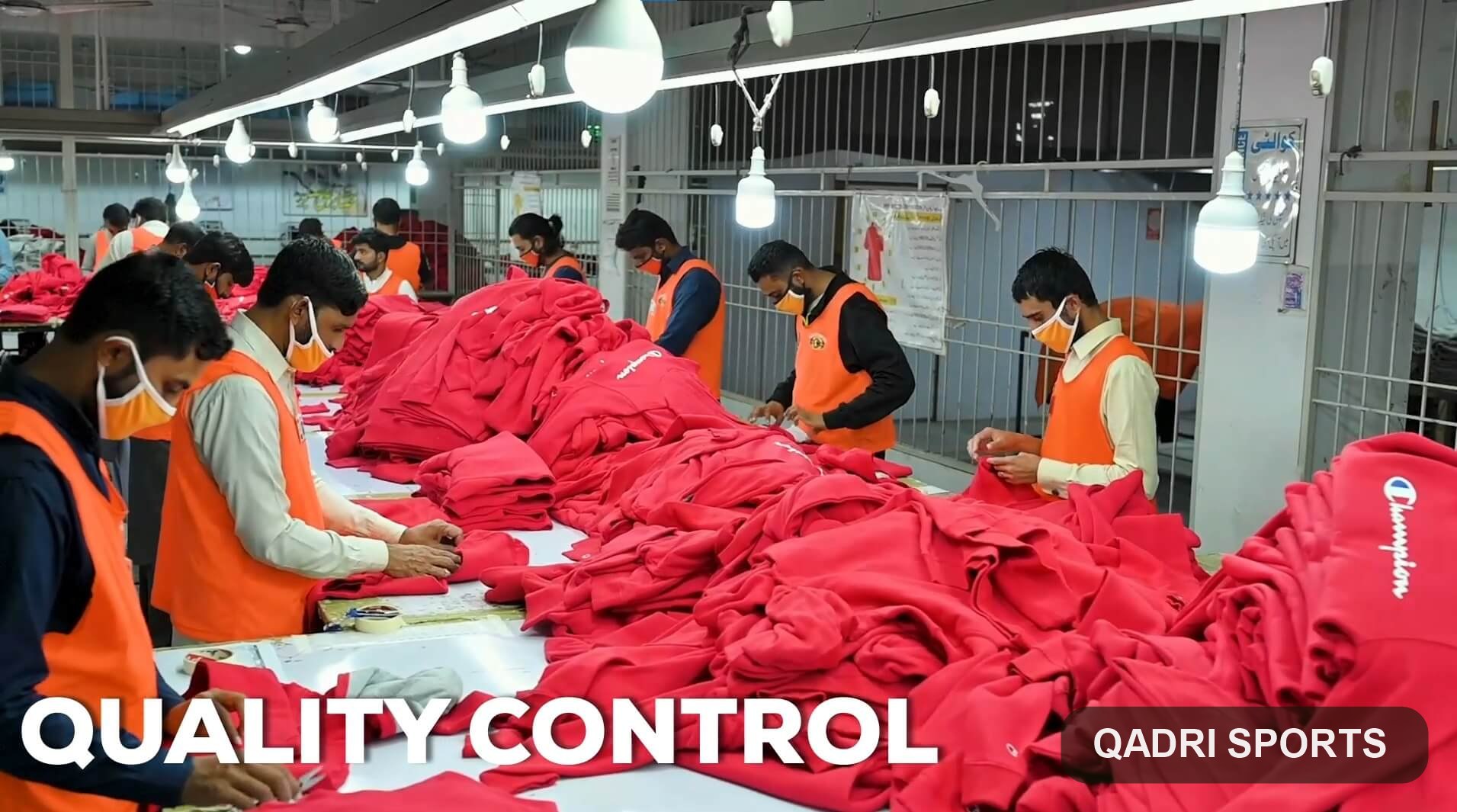 Quality Control — Qadri Sports factory