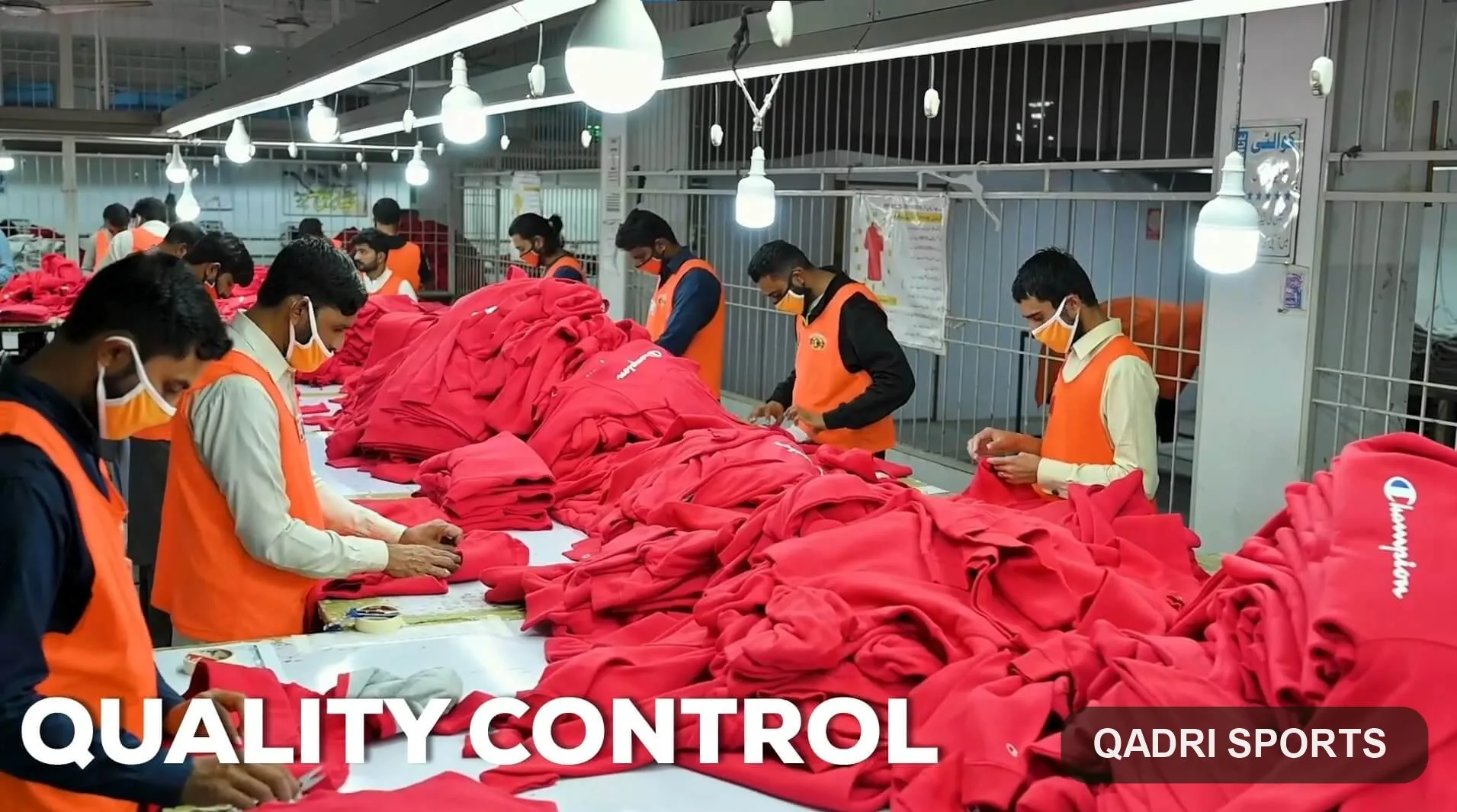 Quality Control — Qadri Sports factory