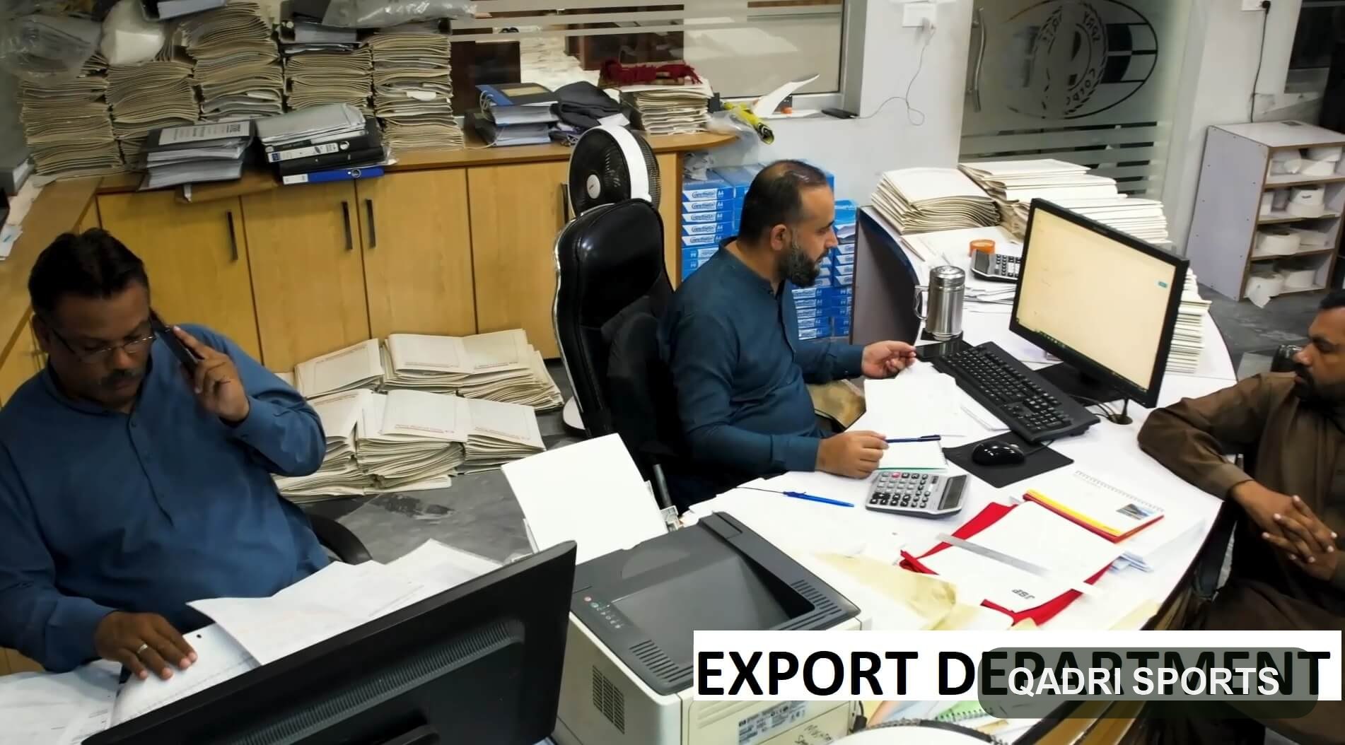 Export Dispatch — Qadri Sports factory